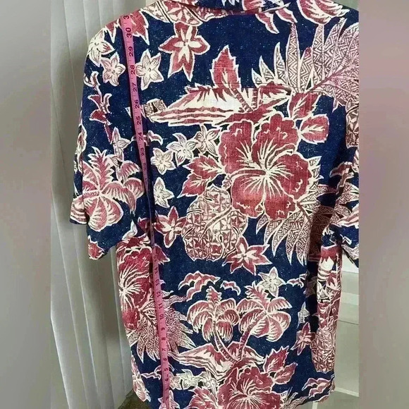 Tommy Bahama Nova Wave Short Sleeve  Men’s Button Down Shirt Size Large - Picture 3 of 6